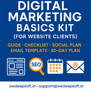 Digital Marketing Basics Kit (For Website Clients)
